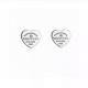 Tiffany Tiffany 22 Years New Classic Heart Solitaire Stud Earrings Exclusive one-to-one customization Symbolizing the civilization of classic elements Original ag925 sterling silver Guaranteed highest version on the mark