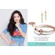 Tiffany tiff T1 Series Newest Ring Exclusive High-end Customization Yang Mi Goddess Same Model The design highlights the exquisite elegance, low-key bloom confidence Very delicate and eye-catching. Original material 925 