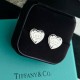 Tiffany Tiffany New Classic Heart love earrings Exclusive one-to-one customization Symbolizes the civilization of classic elements Original ag925 sterling silver Guaranteed highest version on the market Counterfeit earri