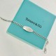 Tiffany Tiffany 23C new logo sign bracelet classic hundred match counter new hundred match single product genuine synchronization S925 sterling silver material plating imitation gold actual shot exquisite craft popular T