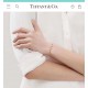 【Order Grade】Tiff Tiffany Double T White Shell Bracelet New listing The counter is super sought-after models None Double t asymmetric half diamonds White Shell Bracelet The classic design adds a little surprise Super bea