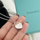 In stockC332  Tiffany Tiffany 3.14 Valentine's Day Limited Edition New Arrow Through the Heart   Heart Necklace Exclusive one-to-one customization Symbolizes the civilization of classic elements Original ag925 sterling s