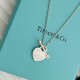 In stockC332  Tiffany Tiffany 3.14 Valentine's Day Limited Edition New Arrow Through the Heart   Heart Necklace Exclusive one-to-one customization Symbolizes the civilization of classic elements Original ag925 sterling s