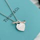 In stockC332  Tiffany Tiffany 3.14 Valentine's Day Limited Edition New Arrow Through the Heart   Heart Necklace Exclusive one-to-one customization Symbolizes the civilization of classic elements Original ag925 sterling s