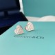 Tiffany Tiffany 22 Years New Classic Heart Stud Earrings Exclusive one-to-one customization Symbolizing the civilization of classic elements Original ag925 sterling silver Guaranteed highest version in the market Counter