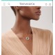 [Buy level] Tiffany Tiffany New listing! T two series Circle full of diamonds Double T necklace Selected original consistent imported s925 sterling silver material plating 18k rose gold using high carbon diamonds set by 