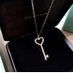 Tiffany Tiffany Keys Collection Heart Key Necklace Ultra fine craftsmanship Original one to one customized Using imported s925 sterling silver material electroplated thick gold No fading and no allergy Crafted the highes