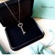 Tiffany Tiffany Keys Collection Heart Key Necklace Ultra fine craftsmanship Original one to one customized Using imported s925 sterling silver material electroplated thick gold No fading and no allergy Crafted the highes