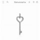 Tiffany Tiffany Keys Collection Heart Key Necklace Ultra fine craftsmanship Original one to one customized Using imported s925 sterling silver material electroplated thick gold No fading and no allergy Crafted the highes