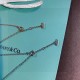 【Order Level】tiff Tiffany Smiley   Double T Bracelet  delicate and elegant models unbeatable good-looking style high-end customized original 925 sterling silver to create simple super nice   two color options rose gold p