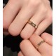 Tiffany Tiffany New Witness modern beautiful love! Glossy letter ring     Tiffany three-dimensional double T ring  Original engraving clear   Anti-allergy does not fade Fine workmanship, fine workmanship 11 official webs