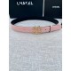 Width 3.0cm Chanel (Chanel) original touch grain cowhide support NFC chip official website link   scanning code verification, gold and silver color diamonds steel buckle.