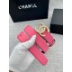 Width 3.0cm Chanel (Chanel) original touch grain cowhide support NFC chip official website link   scanning code verification, gold and silver color diamonds steel buckle.