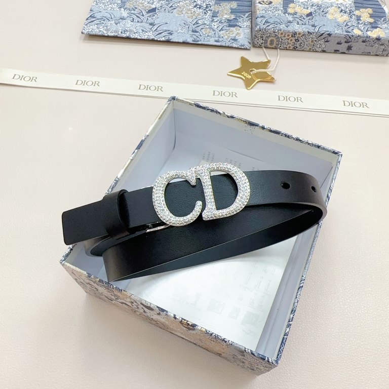 2.0cm Dior official website new. Double-sided head layer calf leather plain. Length 75.80.85.90.95.100... European size, the original customized beautifully drilled copper buckle [celebrate] [celebrate]