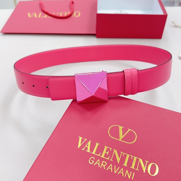 4.0cm Valentino new. Double-sided head layer calf leather. Length 75.80.85.90.95.100.105.110 European yards, the original customized exquisite copper buckle [celebrate] [celebrate] [celebrate] [celebrate