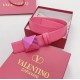 4.0cm Valentino new. Double-sided head layer calf leather. Length 75.80.85.90.95.100.105.110 European yards, the original customized exquisite copper buckle [celebrate] [celebrate] [celebrate] [celebrate