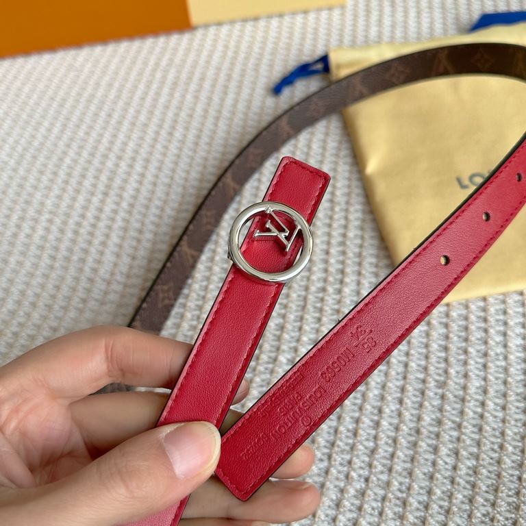 Donkey's new SS23 special limited   Women's belt Width 2cm Customized classic material lined with soft calf leather bottom New open molded logo buckle Multi-color   choice