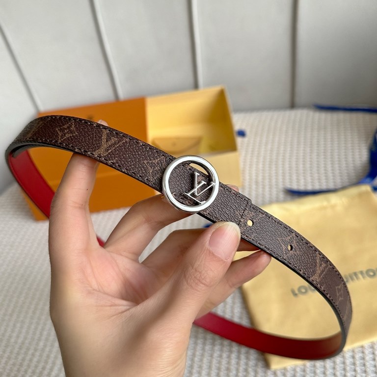 Donkey's new SS23 special limited   Women's belt Width 2cm Customized classic material lined with soft calf leather bottom New open molded logo buckle Multi-color   choice