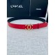 Width 3.0cm Chanel (Chanel) original touch grain cowhide support NFC chip official website link   scanning code verification, gold and silver color diamonds steel buckle.