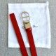 With full set of packaging gift box Dior Women's New 2.0CM The French designer once said, The belt is the ideal accessory that is adept at emphasizing the lines of the waist. The CD belt collection is made of exquisite l