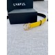 Width 3.0cm Chanel (Chanel) original touch grain cowhide support NFC chip official website link   scanning code verification, gold and silver color diamonds steel buckle.