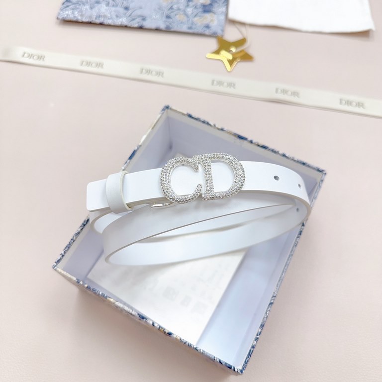 2.0cm Dior official website new. Double-sided head layer calf leather plain. Length 75.80.85.90.95.100... European size, the original customized beautifully drilled copper buckle [celebrate] [celebrate]