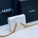 chanel 23 cowhide belt bag brass hardware fashionable elegant crossbody bag, waist bag dual-use, adjustable size bag width 12   height 10