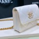 chanel 23 cowhide belt bag brass hardware fashionable elegant crossbody bag, waist bag dual-use, adjustable size bag width 12   height 10