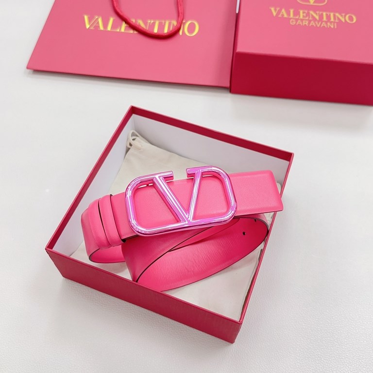 4.0cm Valentino new. Double-sided head layer calf leather. Length 75.80.85.90.95.100.105.110 European yards, the original customized exquisite copper buckle [celebrate] [celebrate] [celebrate] [celebrate