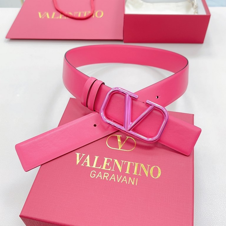 4.0cm Valentino new. Double-sided head layer calf leather. Length 75.80.85.90.95.100.105.110 European yards, the original customized exquisite copper buckle [celebrate] [celebrate] [celebrate] [celebrate