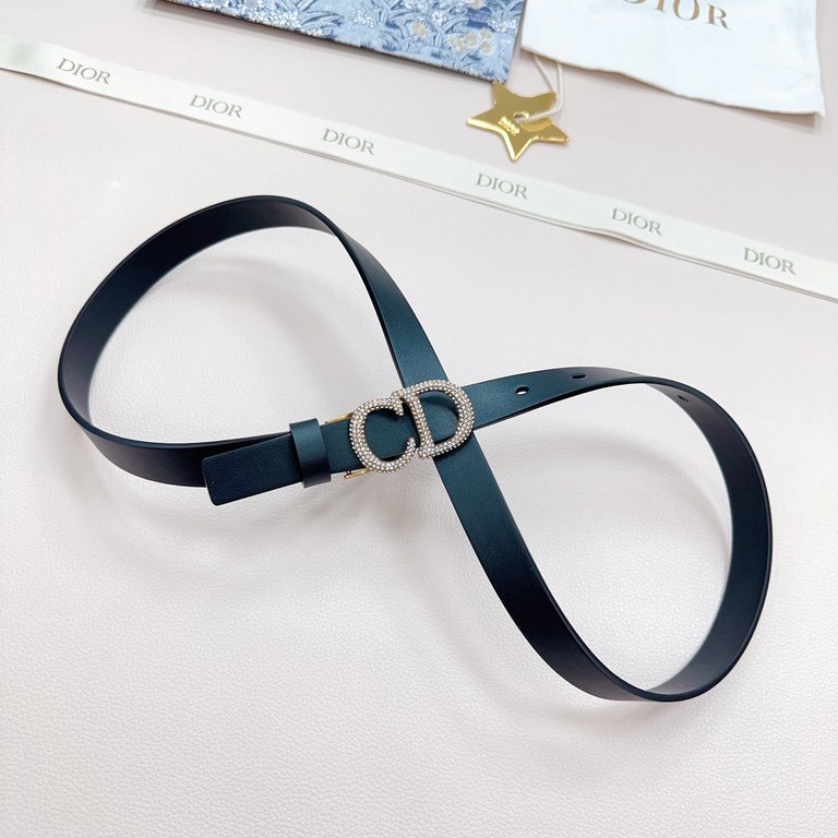 2.0cm Dior official website new. Double-sided head layer calf leather plain. Length 75.80.85.90.95.100... European size, the original customized beautifully drilled copper buckle [celebrate] [celebrate]