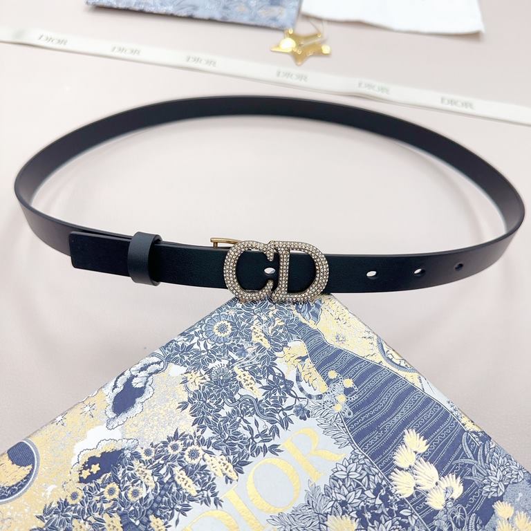 2.0cm Dior official website new. Double-sided head layer calf leather plain. Length 75.80.85.90.95.100... European size, the original customized beautifully drilled copper buckle [celebrate] [celebrate]