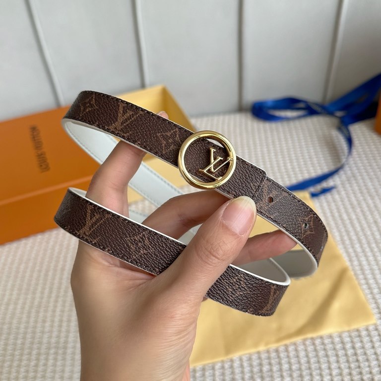 Donkey's new SS23 special limited   Women's belt Width 2cm Customized classic material lined with soft calf leather bottom New open molded logo buckle Multi-color   choice