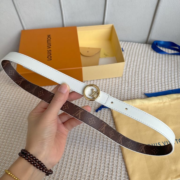 Donkey's new SS23 special limited   Women's belt Width 2cm Customized classic material lined with soft calf leather bottom New open molded logo buckle Multi-color   choice