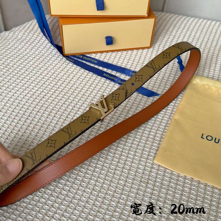 (Picture package )Width 20mm               Donkey's new SS22 special limited   Women's belt Width 2cm Customized classic material lining soft calf leather bottom New open molded logo buckle Multi-color   choice