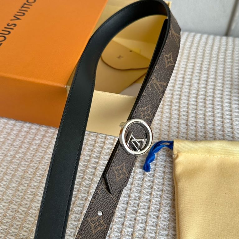 Donkey's new SS23 special limited   Women's belt Width 2cm Customized classic material lined with soft calf leather bottom New open molded logo buckle Multi-color   choice