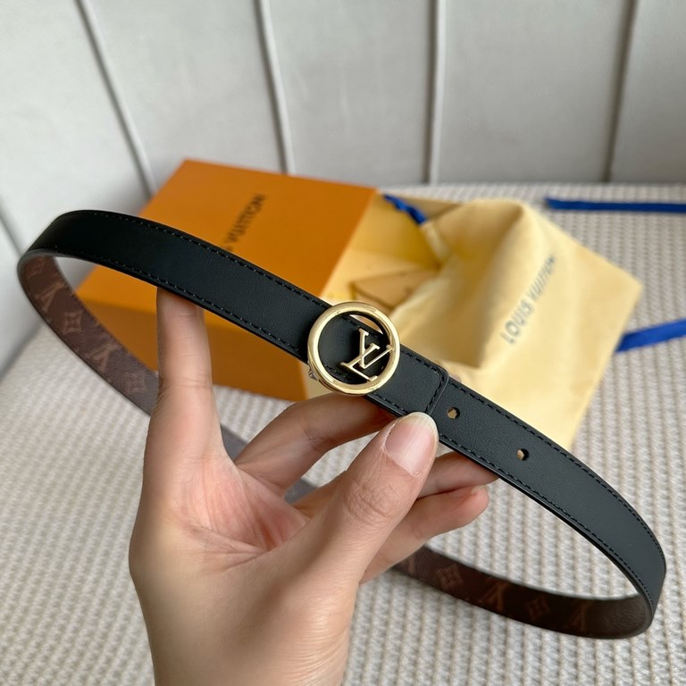 Donkey's new SS23 special limited   Women's belt Width 2cm Customized classic material lined with soft calf leather bottom New open molded logo buckle Multi-color   choice