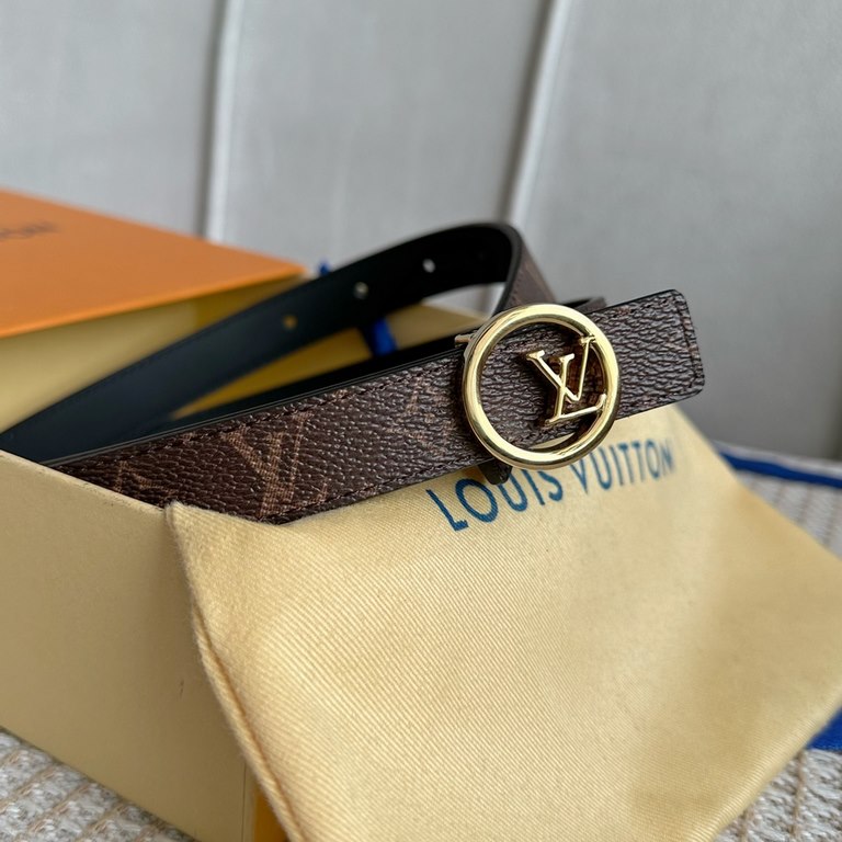 Donkey's new SS23 special limited   Women's belt Width 2cm Customized classic material lined with soft calf leather bottom New open molded logo buckle Multi-color   choice