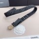 2.0cm Chanel sheepskin elastic band official website new, length 65.70.75.80.85.90.95 euros