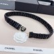 2.0cm Chanel sheepskin elastic band official website new, length 65.70.75.80.85.90.95 euros