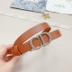 2.0cm Dior official website new. Double-sided head layer calf leather plain. Length 75.80.85.90.95.100... European size, the original customized beautifully drilled copper buckle [celebrate] [celebrate]