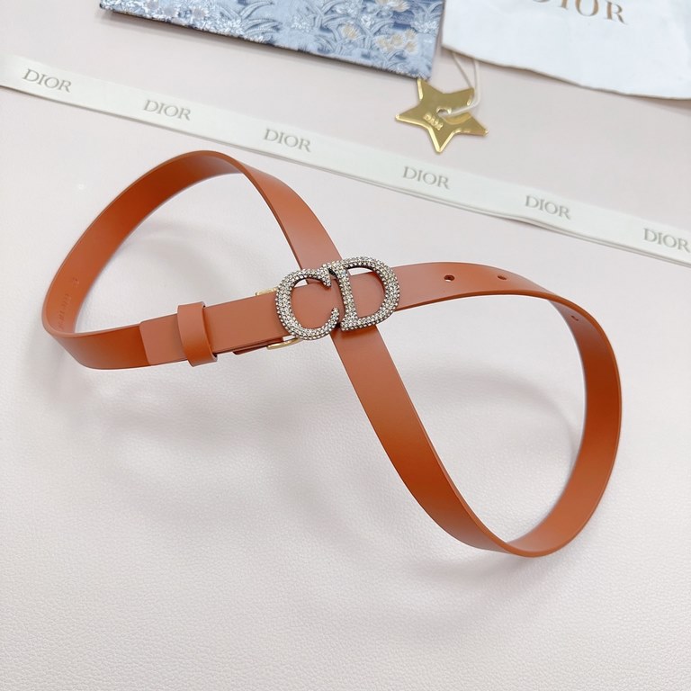 2.0cm Dior official website new. Double-sided head layer calf leather plain. Length 75.80.85.90.95.100... European size, the original customized beautifully drilled copper buckle [celebrate] [celebrate]