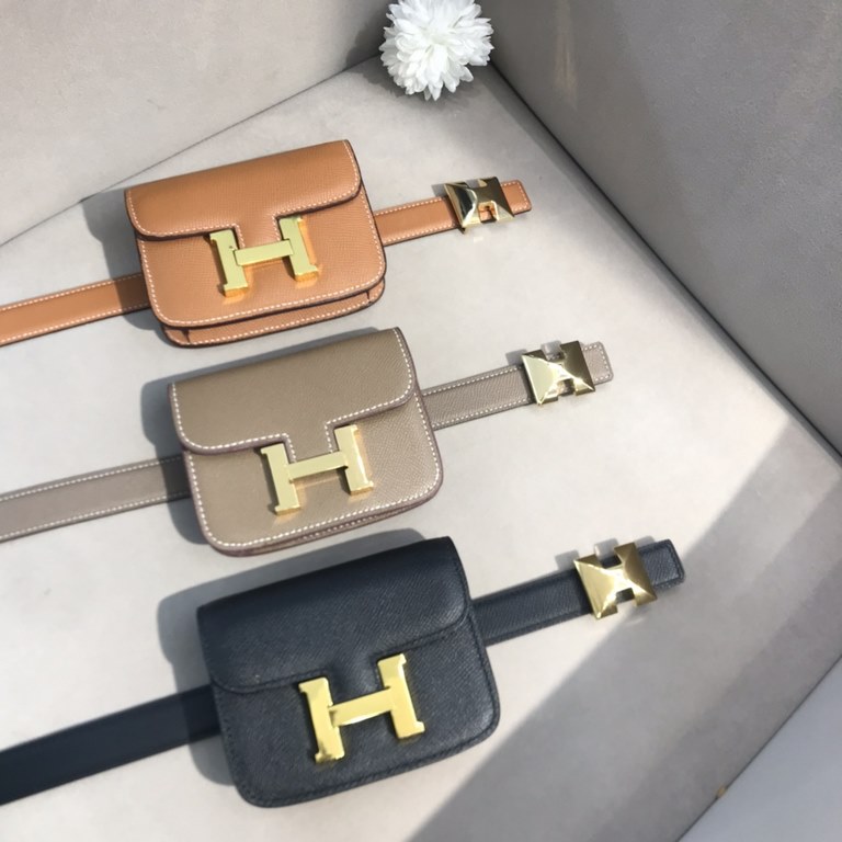 Hermes belt   belt bag at first sight is our innate fashion intuition, with different fashion collocation straight to the senses, light and shadow flow out of the aura, in the square inches between the integration of sel