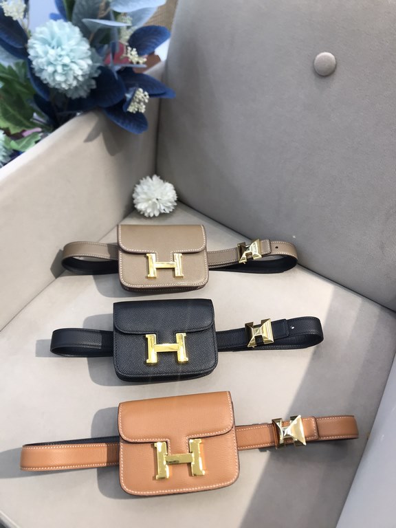 Hermes belt   belt bag at first sight is our innate fashion intuition, with different fashion collocation straight to the senses, light and shadow flow out of the aura, in the square inches between the integration of sel