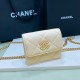 chanel 23 cowhide belt bag brass hardware fashionable elegant crossbody bag, waist bag dual-use, adjustable size bag width 12   height 10