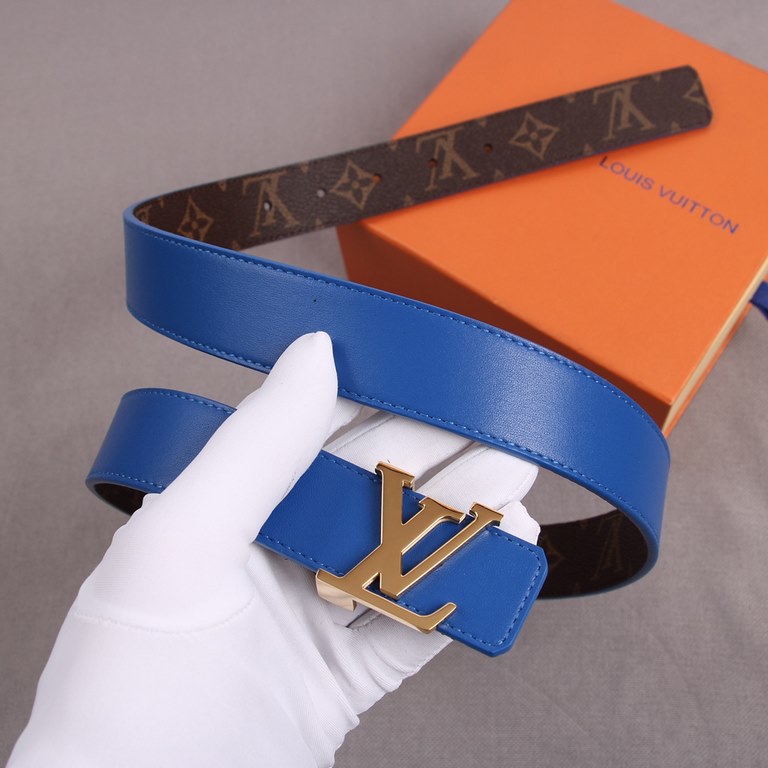 With a full set of packaging gift box   grade LV women's original single counter synchronization, the original single stainless steel buckle, the original packaging. Photographed in kind, real price head layer cowhide  m