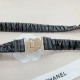 2.0cm Chanel sheepskin elastic band official website new, length 65.70.75.80.85.90.95 euros