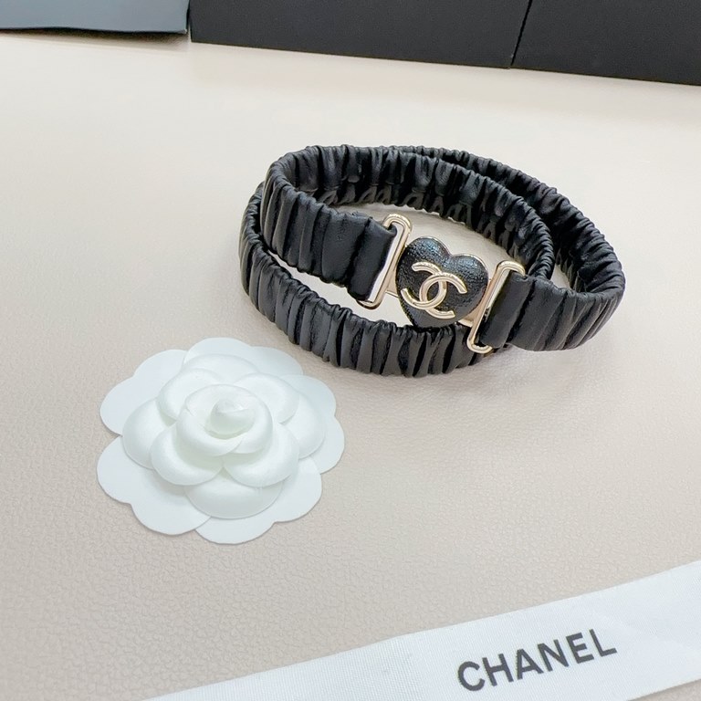 2.0cm Chanel sheepskin elastic band official website new, length 65.70.75.80.85.90.95 euros