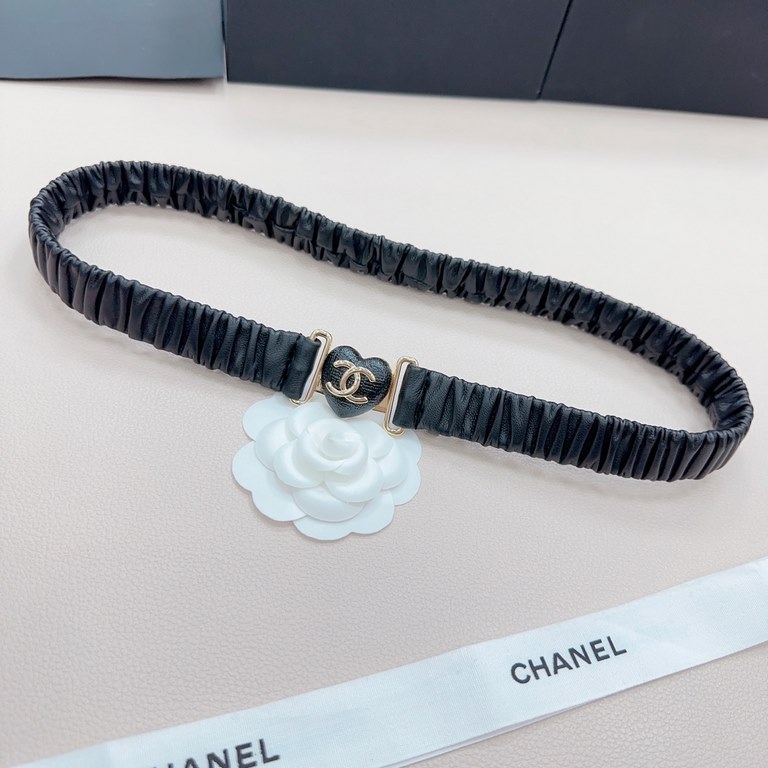 2.0cm Chanel sheepskin elastic band official website new, length 65.70.75.80.85.90.95 euros