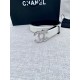 Width 3.0cm Chanel (Chanel) original touch grain cowhide support NFC chip official website link   scanning code verification, gold and silver color diamonds steel buckle.